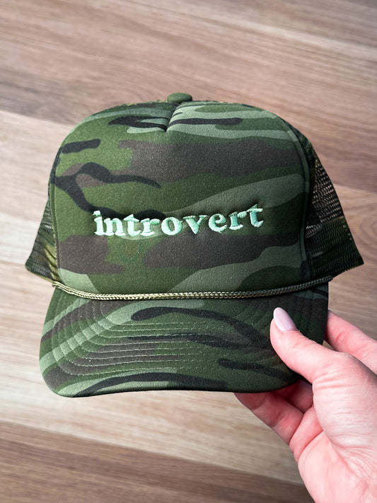Introvert Camo Hat