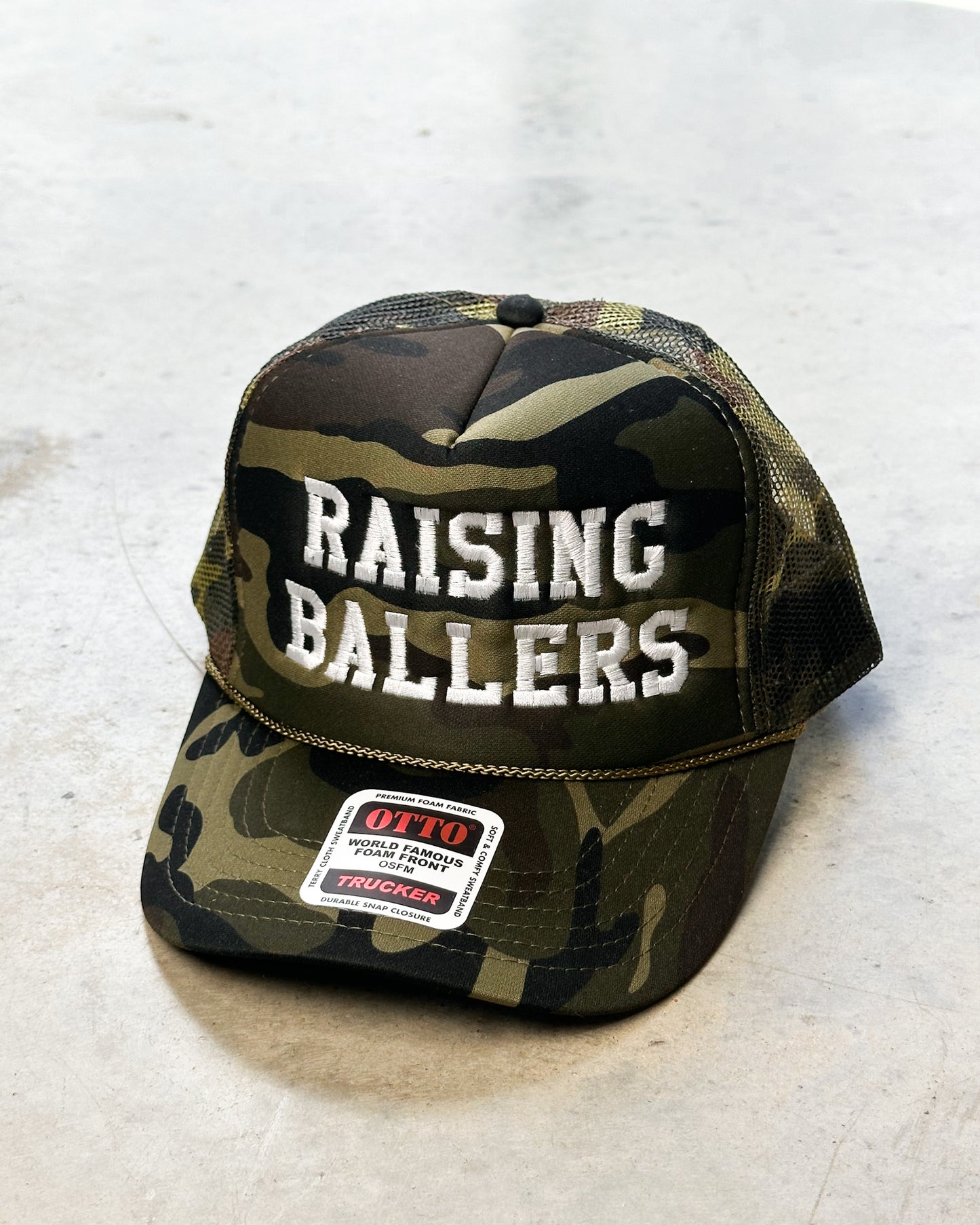 Raising Ballers Camo Hat