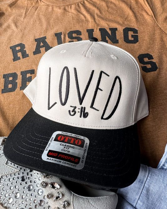 Loved 3:16 Hat | Faith Trucker Hat