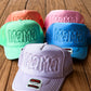 Mama Puff Embroidered Foam Trucker Hat
