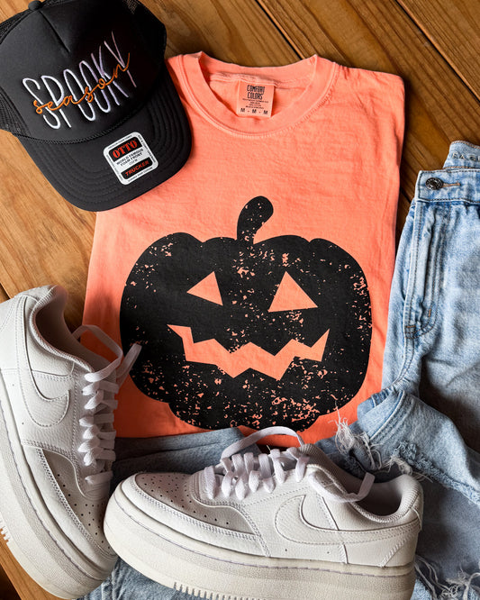 Jack-O'-Lantern Comfort Colors Graphic Tee